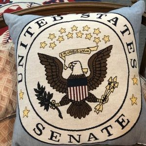 United States Senate Throw Pillow